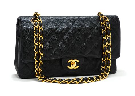 how much is a classic chanel bag|chanel classic black bag price.